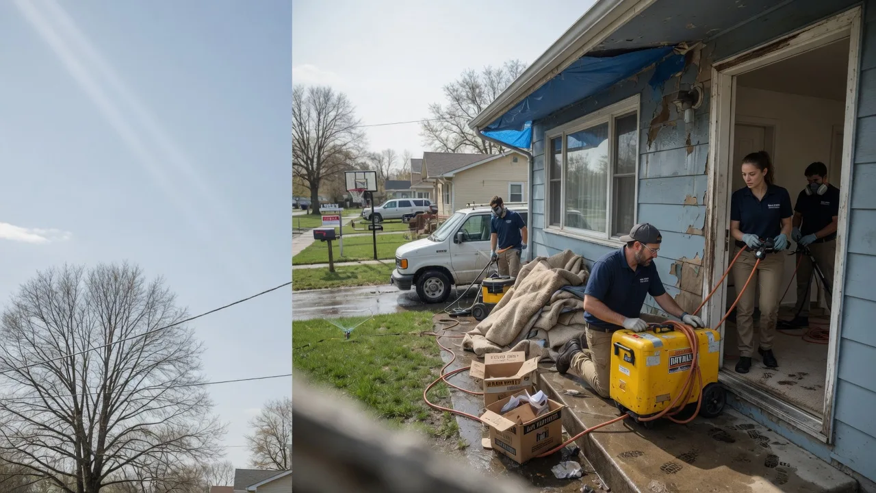 Basement Flood Cleanup in Knob Noster, MO near me